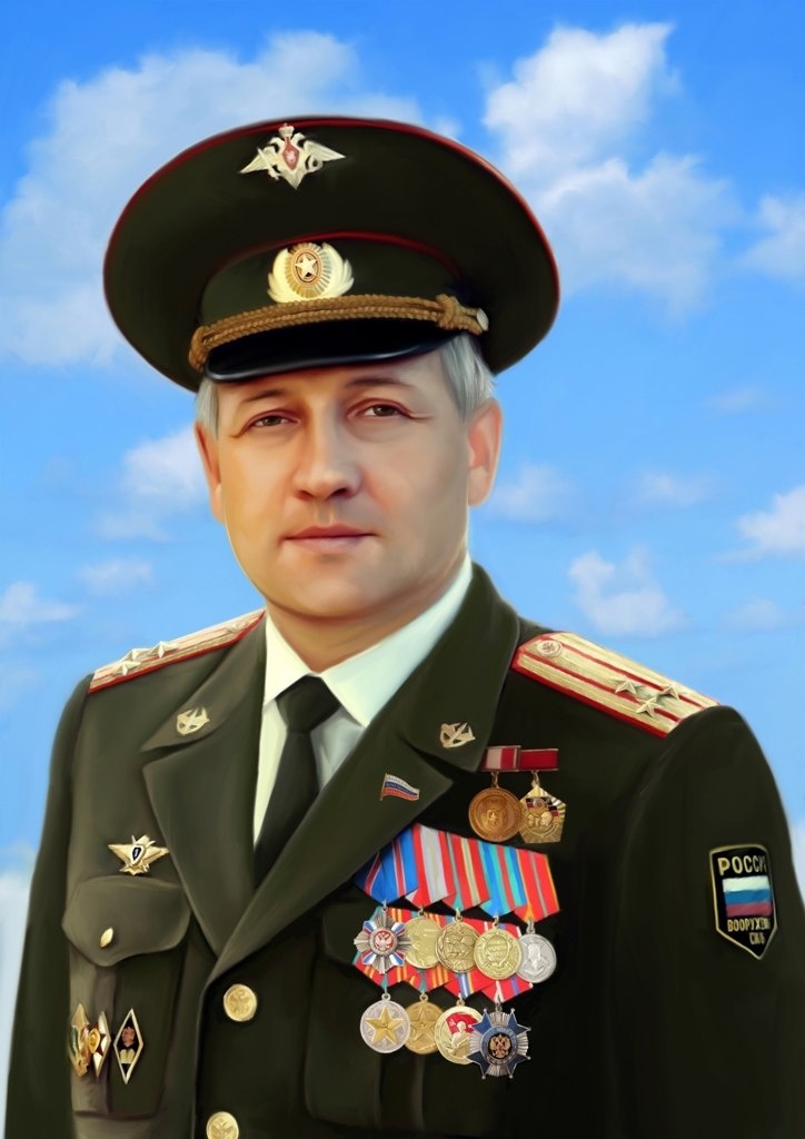 Портрет военного