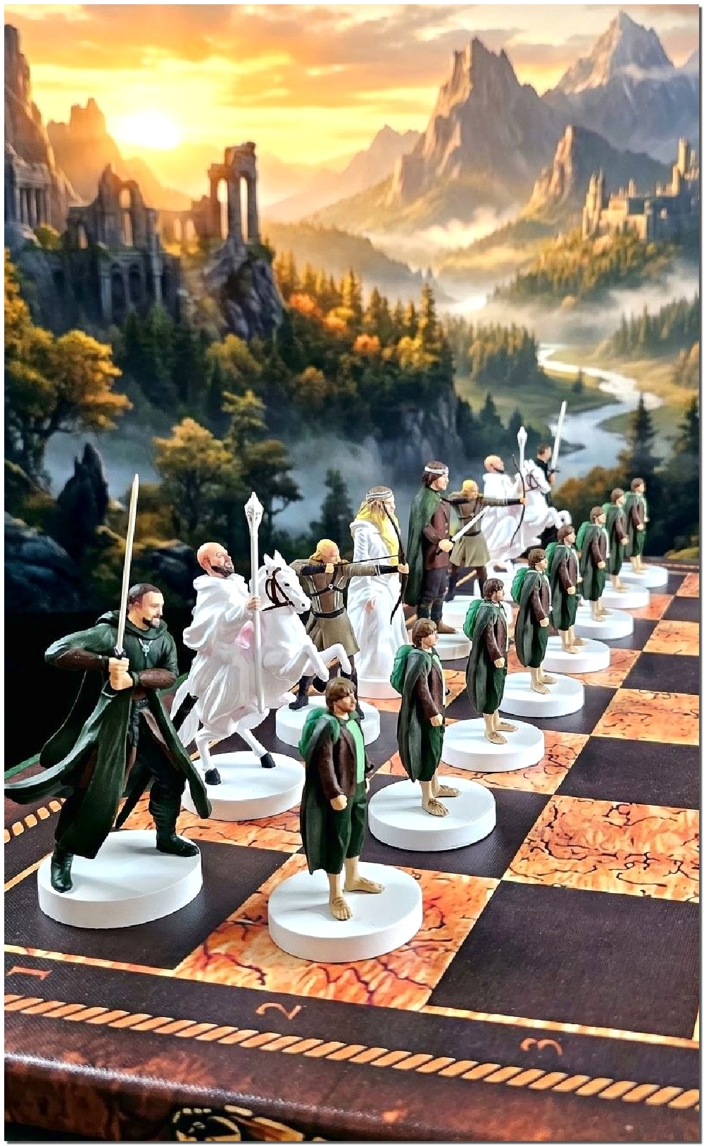 3д фигурки шахмат